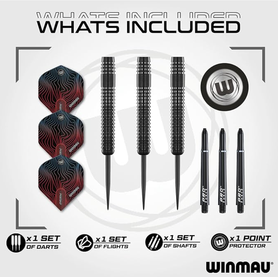 Winmau Solaris PRO 21g - 90% Volfram
