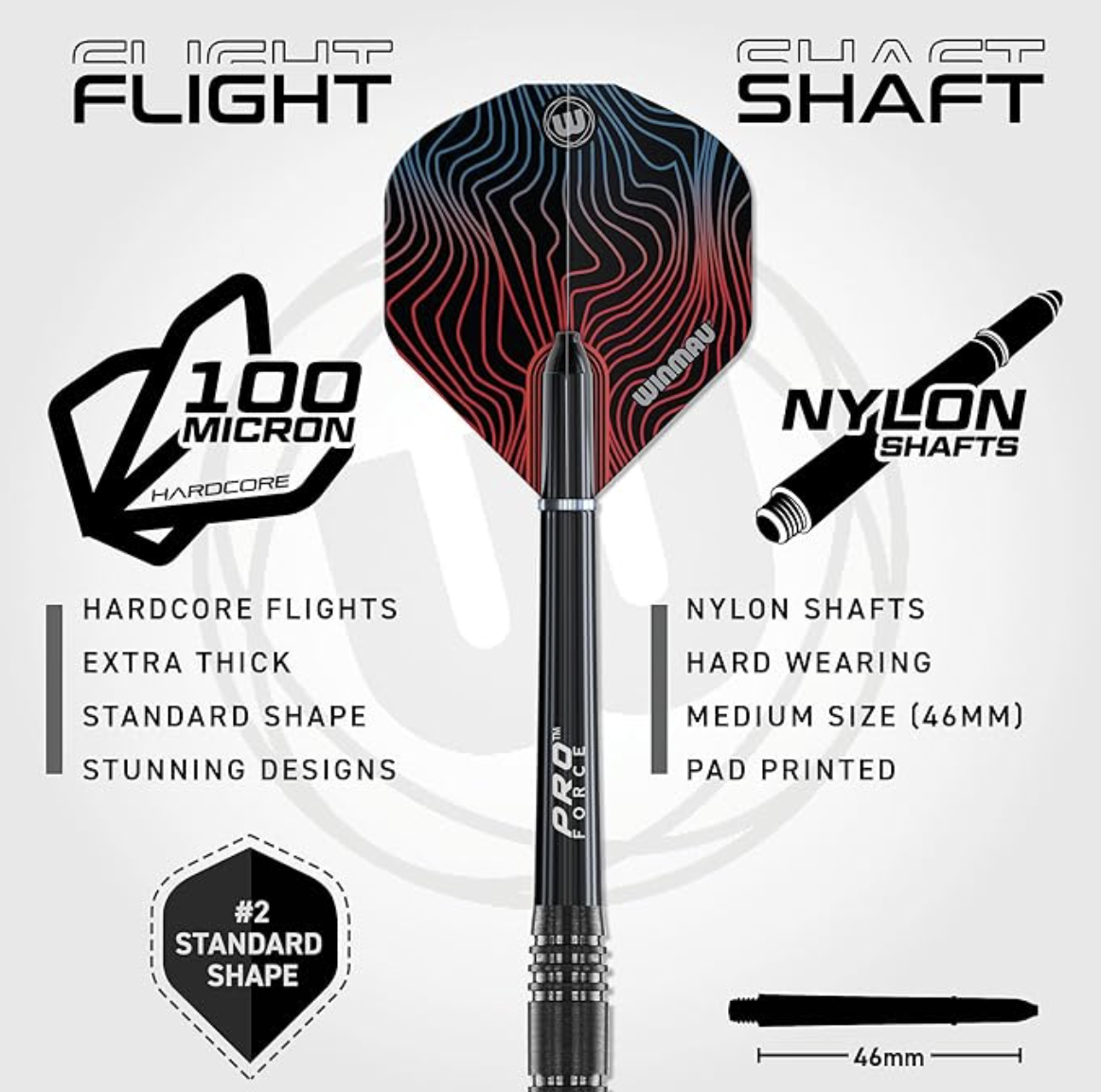 Winmau Solaris PRO 21g - 90% Volfram