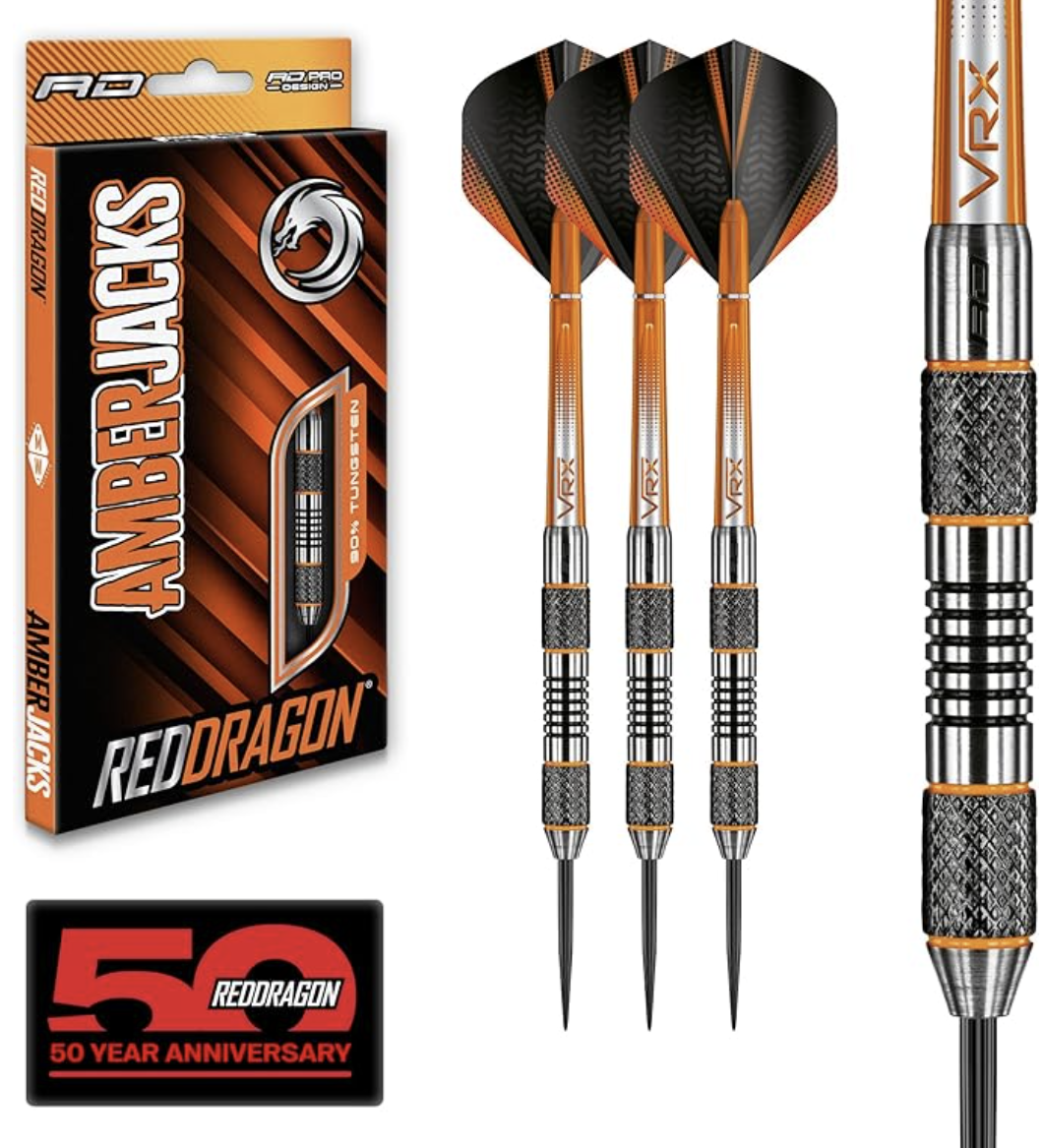 Red Dragon Amberjack 24g - 90% Volfram Dartset