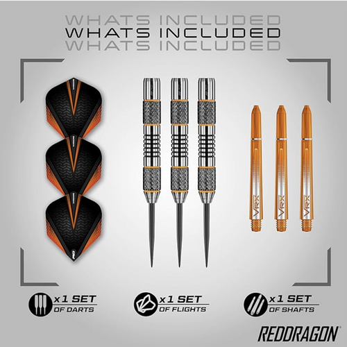 Red Dragon Amberjack 24g - 90% Volfram Dartset