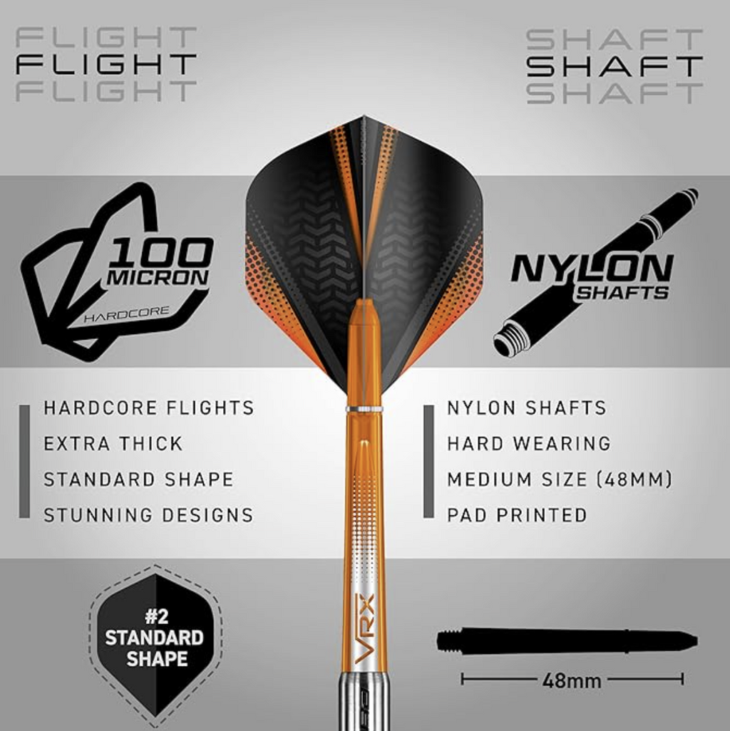 Red Dragon Amberjack 24g - 90% Volfram Dartset