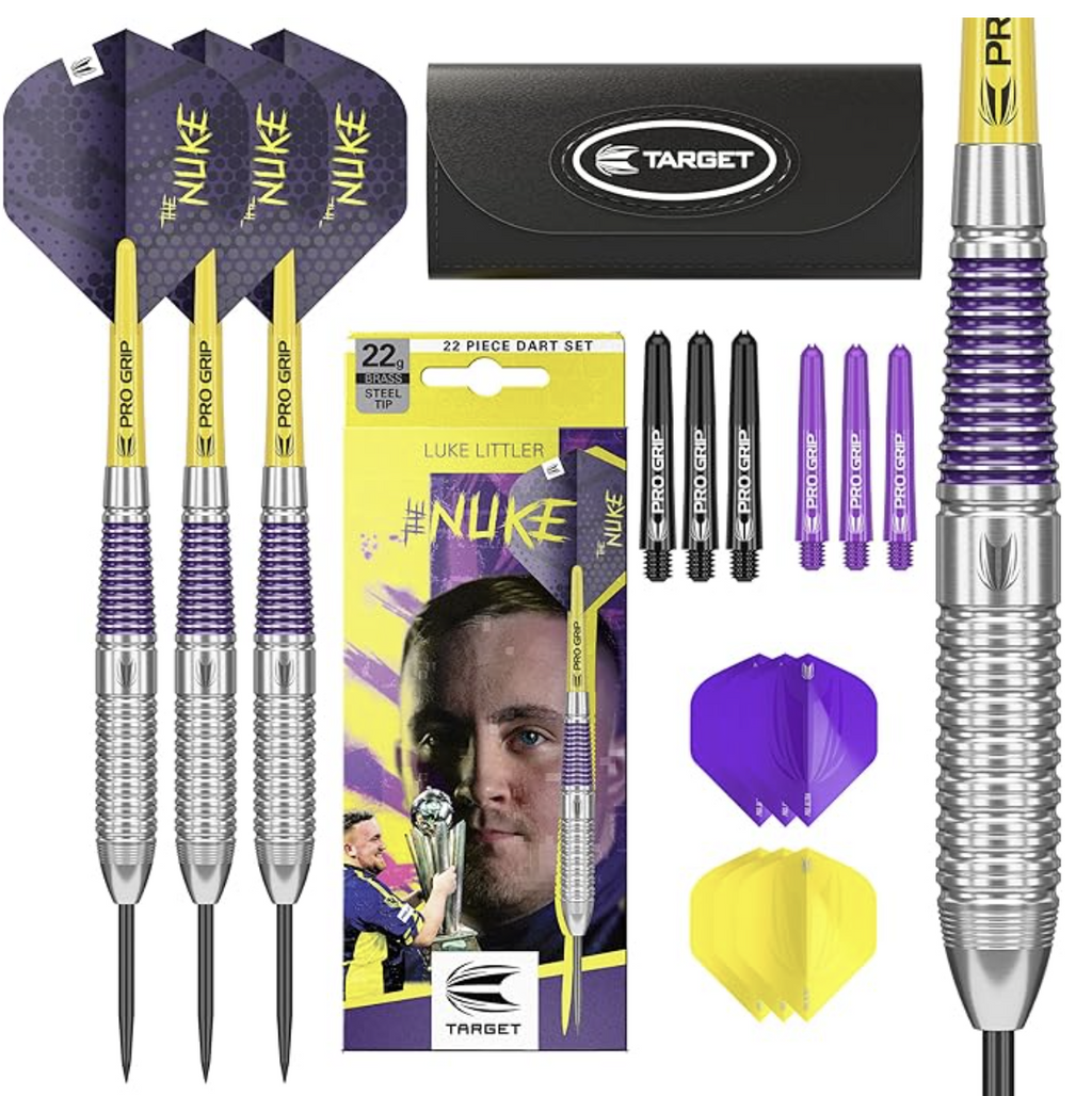 TARGET Darts Luke Littler Set – 22G Dartpilar