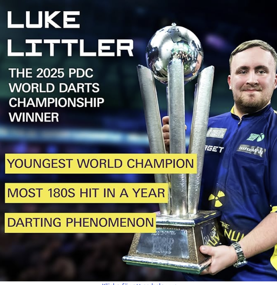 TARGET Darts Luke Littler Set – 22G Dartpilar