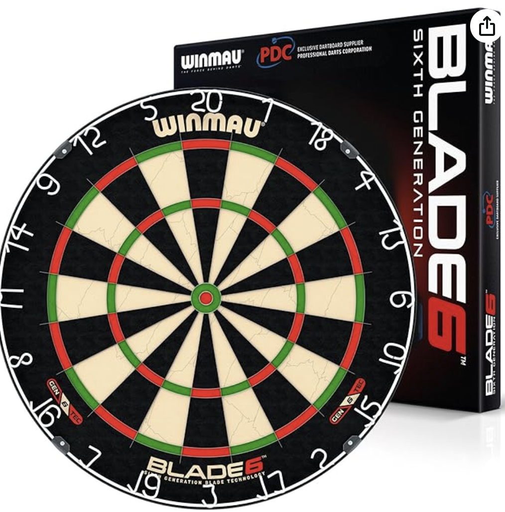 WINMAU Blade 6 Professional Bristle Darttavla