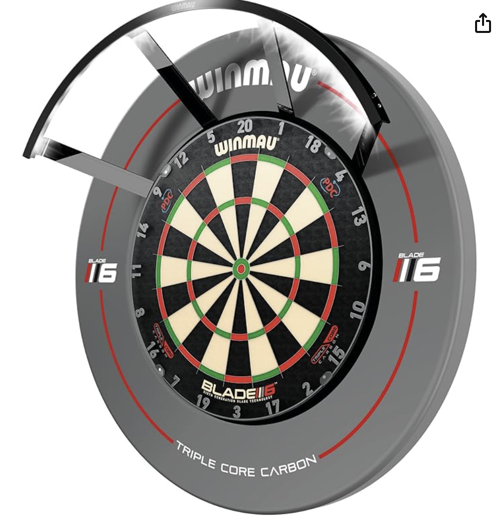 WINMAU Polaris Darttavla Ljus - Professionell LED-belysning