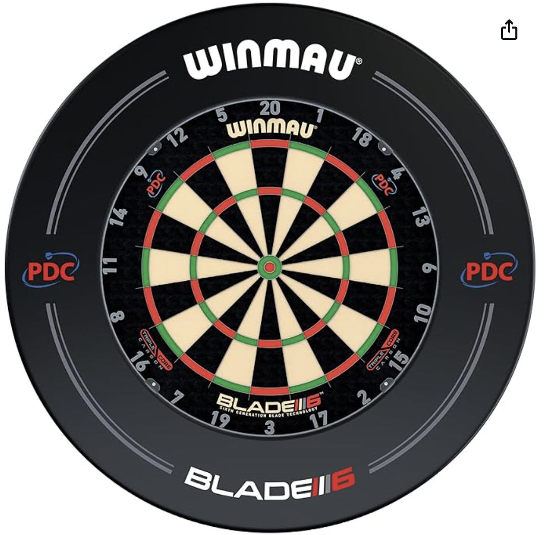 WINMAU Triple Core Dartboard Set