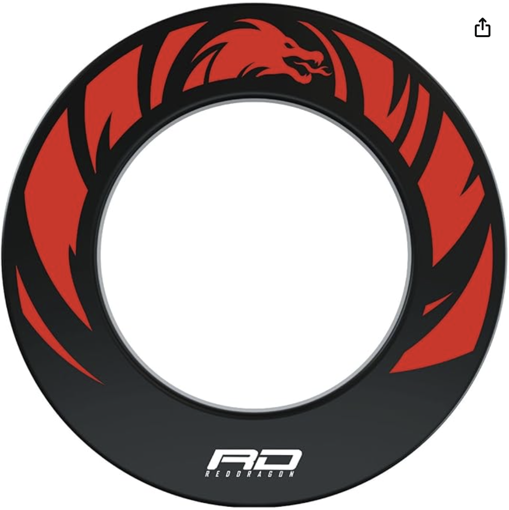 Red Dragon Darttavla Surround Drake Design - Väggskydd