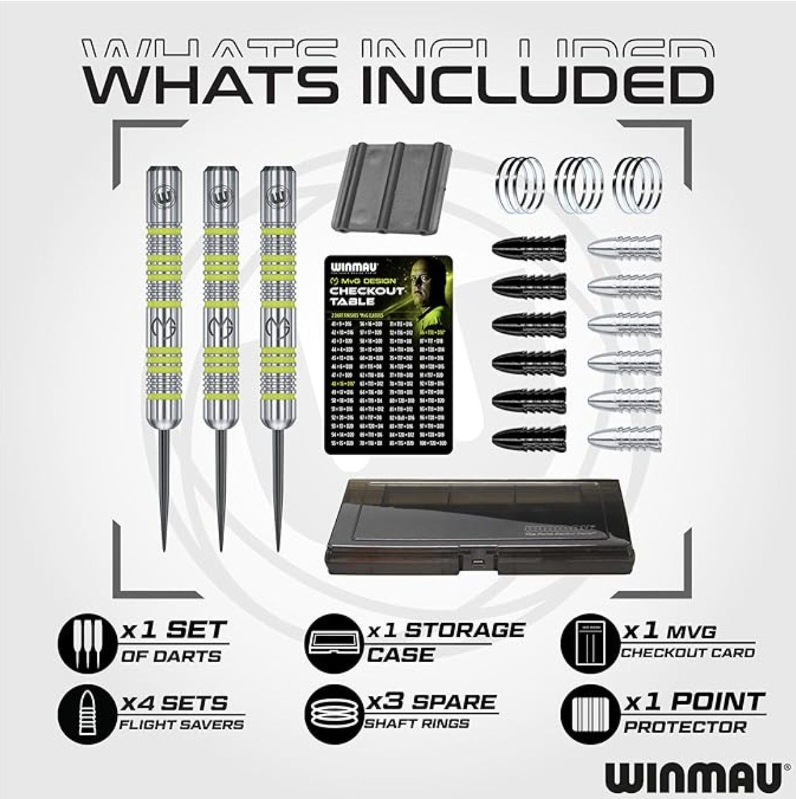 Winmau Dartpilar - MvG Edition